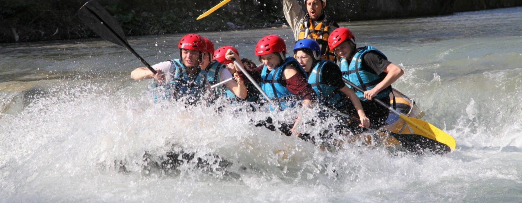 Rafting sul fiume Lao.